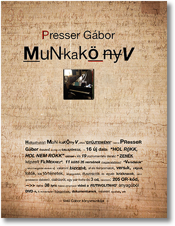 2026. november 16-�n jelenik meg a h�rom CD-t �s egy DVD-t tartalmaz� Munkak�nyv. A kiadv�ny el�rendelhet� a Librin�l.